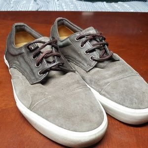 Leather/Suede vans
